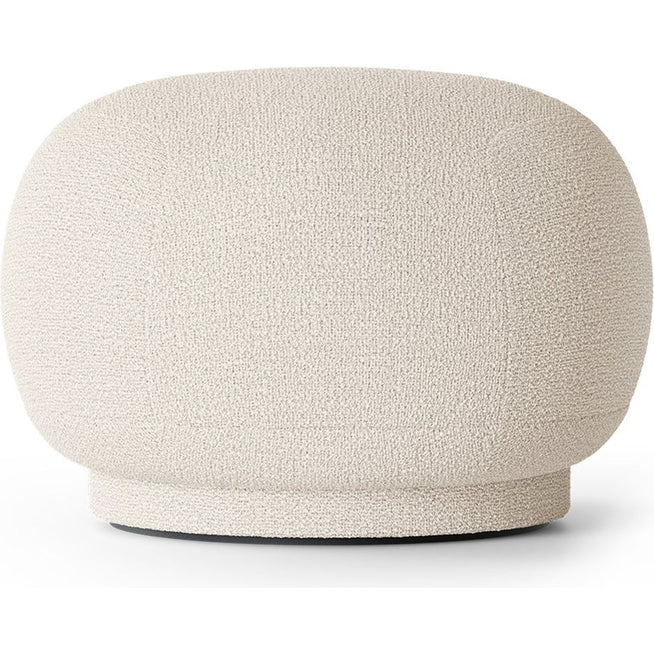 Photo of Rico Pouf - Puf - Bouclé - Off-white - Ø60 X H41 Cm
