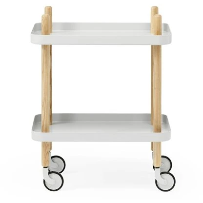 Photo of Block Table Light Grey