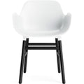 Thumbnail photo of Form Armchair Wood - Spisebordsstol - Black Oak /