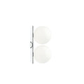 Thumbnail photo of Ic C/w1 Double Ceiling Lamp/wall Lamp Chrome