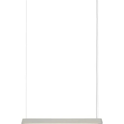 Photo of Linear Pendant Lamp / 87.2 cm Grey