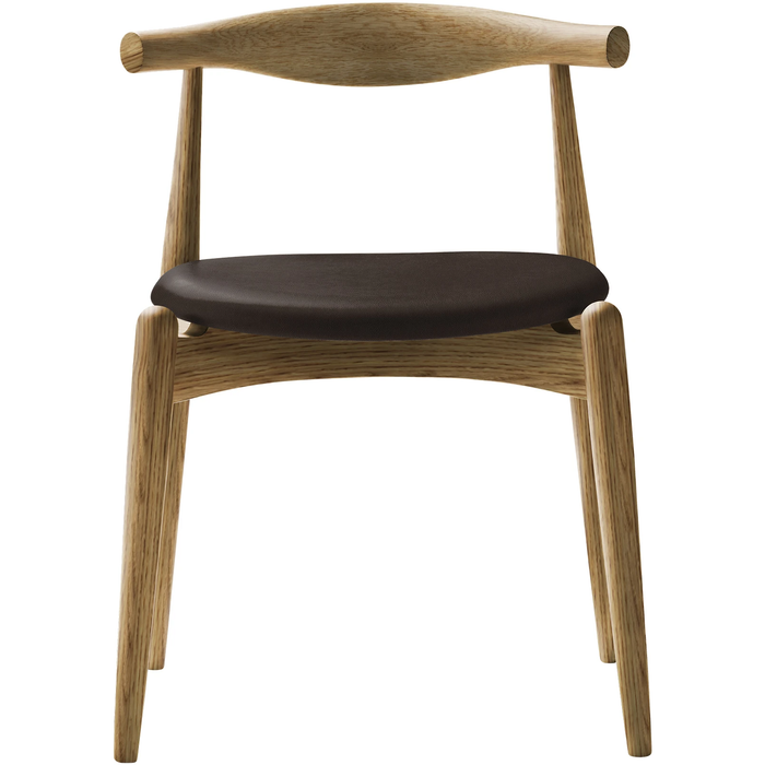 Photo of Carl Hansen - Ch20, Oiled Oak, Leather Group B Thor - 306 - Dining chairs - Hans J. Wegner - Wood