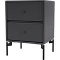 Thumbnail photo of Drift Drawer Module - Anthracite / Black Legs - Bedside Tables - Peter J. Lassen - Black - Mdf