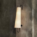 Thumbnail photo of Ancora Wall Lamp 100 - Væglampe - Ancora Wall Lamp 100 - Black/natural - W21.6 X D21.6 X H98.5 Cm