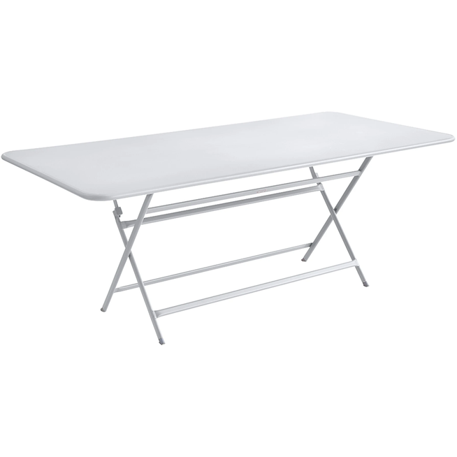 Photo of Caractère Table 190x90 Cm Cotton White 01 - Matbord Utomhus - Studio Fermob - Vit - Metall