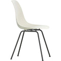 Eames Plastic Chair Dsx - 11 Pebble - Basic Dark Base - Matstolar - Charles & Ray Eames - Vit - Metall/plast