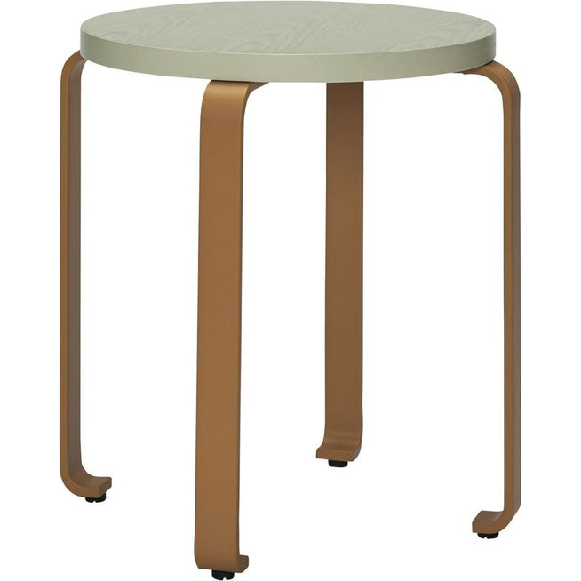 Photo of Smile Stool Light Green/Orange
