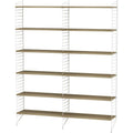 Thumbnail photo of String Floorboard 200, White, 2-pack - Shelving - Nils Strinning - White - Metal