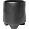 Thumbnail photo of Esca Pot - Krukke - Black - Small - W16,7 X H18 X D17 Cm