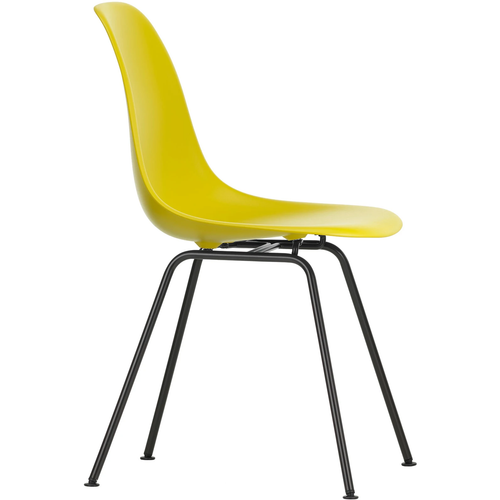 Photo of Eames Plastic Chair Dsx - 34 Mustard - Basic Dark Base - Matstolar - Charles & Ray Eames - Gul - Metall/plast