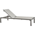 Relax Sun Lounger, Light Grey - Sun loungers & sun loungers - Cane-line Design Team - Metal