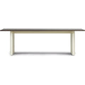 Thumbnail photo of Panel Table 90 X 250 Cm Cream Dark Brown - Matbord - Simon Legald - Brun - Metall/trä