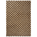 Thumbnail photo of Check Wool Jute Rug - Gulvtæppe - 200 X 300 - Coffee/natural - W200 X D1 X H300 Cm