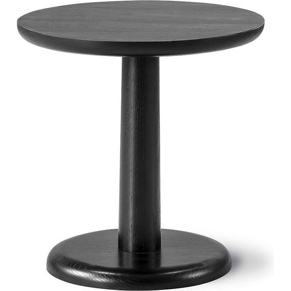Photo of Pon Side Table Oak Black Lacquer