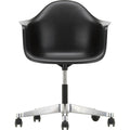 Thumbnail photo of Eames Plastic Armchair PACC - 12 Deep Black - Castors Soft - Office Chairs