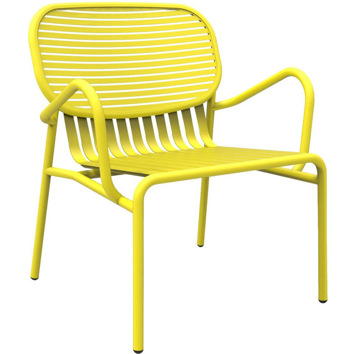 Photo of Week-end Fauteuil V2, Yellow - Loungestolar - Studio Brichet-ziegler - Gul - Metall