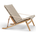 Thumbnail photo of Fk11 Plico Armchair Canvas Natural Oiled Oak