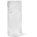 Thumbnail photo of Ripple Carafe Set - H18 X Ø7,5 Cm
