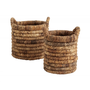 Photo of Abaca baskets natural - set of 2 pieces