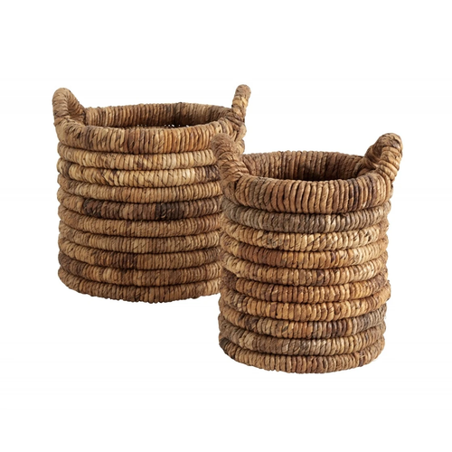 Photo of Abaca baskets natural - set of 2 pieces