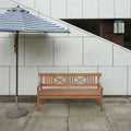 Thumbnail photo of Messina Umbrella Ø270, Dark Blue Stripes - Parasol - Skagerak Design Team