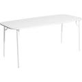 Thumbnail photo of Week-end, Medium Rectangular Table, White - Trädgårdsbord - Studio Brichet-ziegler - Vit - Metall
