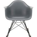 Eames Plastic Armchair Rar - 56 Granite Grey - Basic Dark Base - Dark Maple - Matstolar - Charles & Ray Eames - Grå - Metall/trä/plast