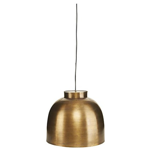 Photo of Bowl Brass Hanging Lamp