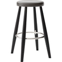 Ch58 Bar Stool - Black Lacquered Oak