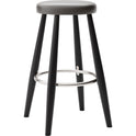 Ch58 Bar Stool - Black Lacquered Oak
