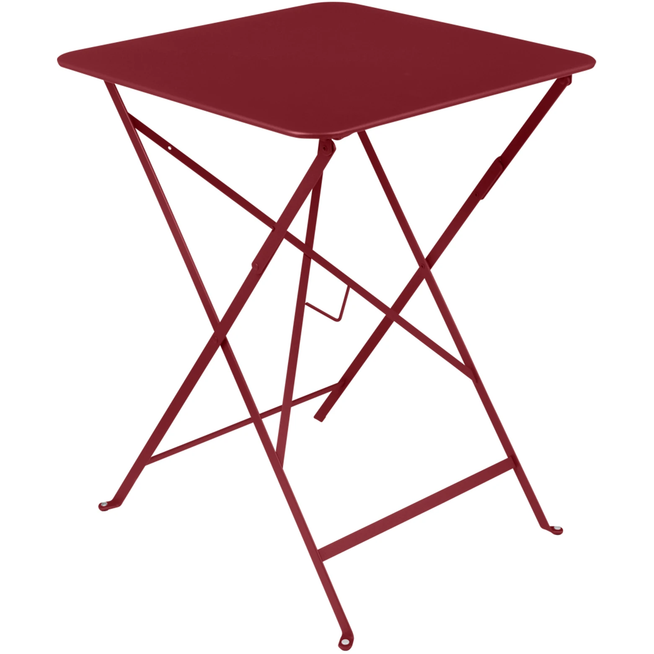 Photo of Bistro Table 57 x 57 cm, Chili - Garden Table - Red - Metal