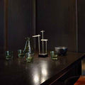 Thumbnail photo of Knokke Portable Table Lamp Brass - DCW Editions