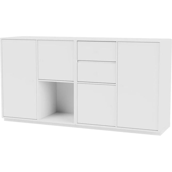 Photo of Couple Sideboard - Plinth H3 Cm - New White - Sideboards - Mdf