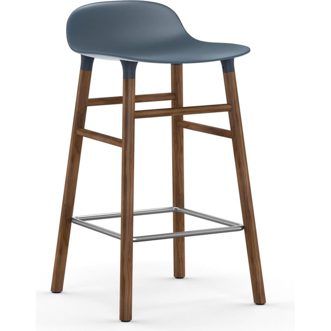 Photo of Form Bar Stool 65 Cm Walnut