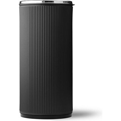 Photo of Vipp18 Papperskorg Med Kant 22 L Black-stainless Steel