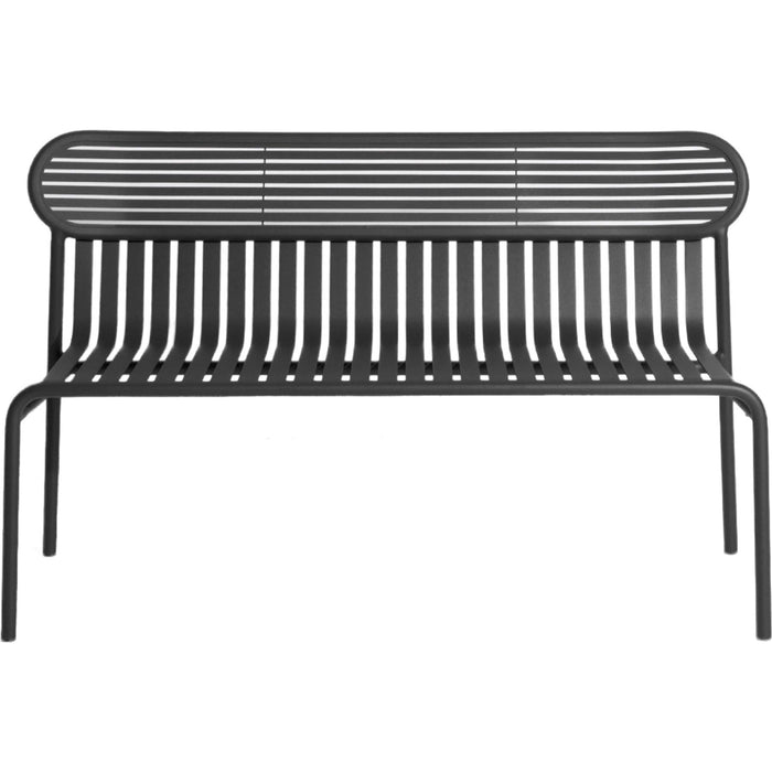 Photo of Week-end, Bench, Black - Garden benches - Studio Brichet-ziegler - Black - Metal