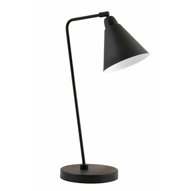 Photo of Play Table Lamp Black Metal White