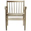 Chair Jørgen Bækmark J81 Oak/Wicker