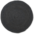 Thumbnail photo of Eternal Round Jute Rug - Black Fra Ferm Living