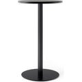 Thumbnail photo of Harbour Column Counter Table Ø60 Black Painted Oak Veneer With Black Base - Bar Table - Metal/wood