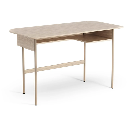 Photo of Luna Desk Oak White-pigmented