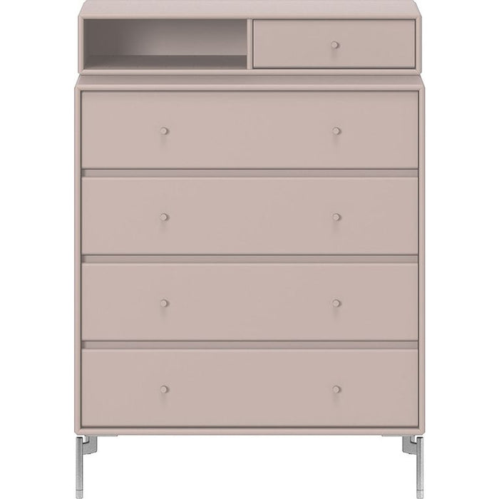 Photo of Keep Chest Of Drawers - Mushroom / Matt Chrome Legs - Byråer - Peter J. Lassen - Beige - Trä