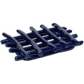Thumbnail photo of Ceramic Soap Tray - Sæbeskål - Blue - W10 X L14,5 X H2 Cm