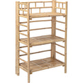 Thumbnail photo of Bamboo cabinet with shelves