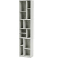 Thumbnail photo of Loom Slim Bookcase, Plinth H3 Cm - Nordic - Bokhyllor - Peter J. Lassen - Grå - Mdf