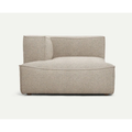 Thumbnail photo of Catena Sofa Chaise Longue Left L600 Confetti Boucle 108x108 Cm - Light Grey