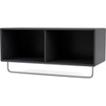 Coat Shelf With Clothes Rack - Anthracite - Klädhängare & Galgar - Peter J. Lassen - Svart