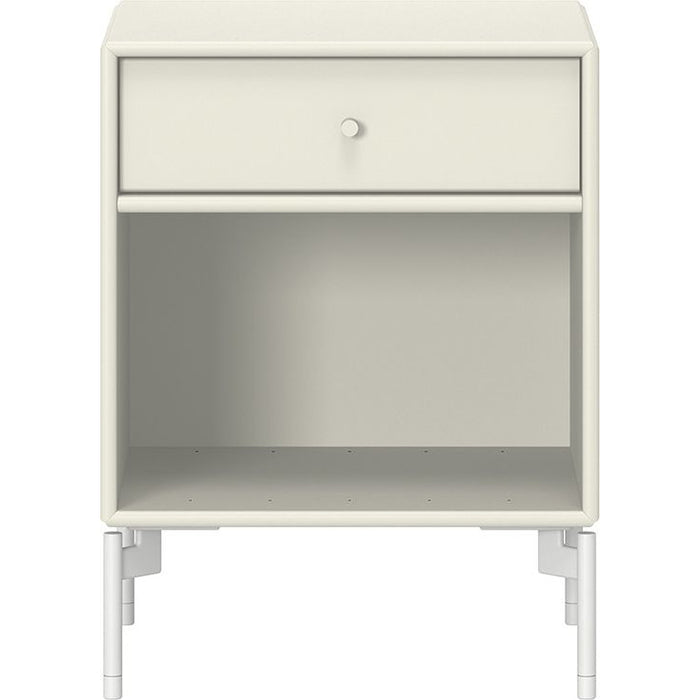 Photo of Dream Nightstand - Vanilla / Snow Legs - Bedside Table - Peter J. Lassen - White - Mdf