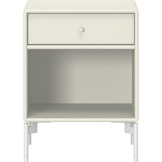 Photo of Dream Nightstand - Vanilla / Snow Legs - Bedside Table - Peter J. Lassen - White - Mdf