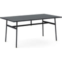 Union Table - Rectangular - Dining Table - Black